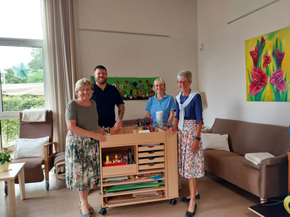 neuer Materialwagen Seniorentagesstätte in Alzenau